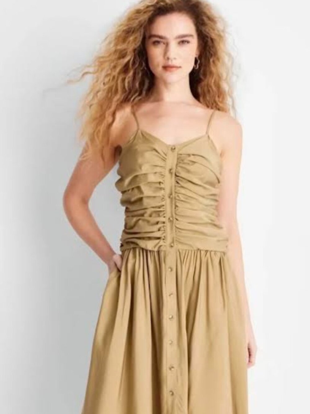 Future Collective Khaki woman dress